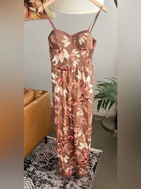 NWT Band of the Free Floral Print Jumpsuit